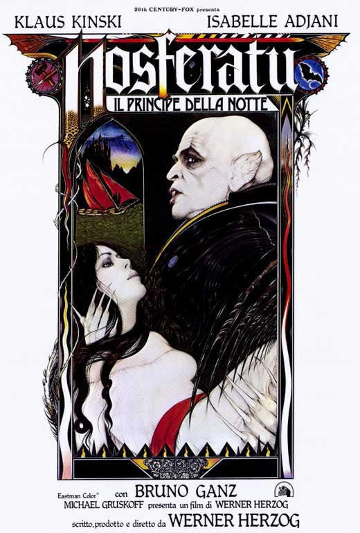 Nosferatu the Vampyre Movie Poster Print (27 x 40)