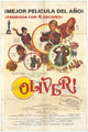 Oliver! Movie Poster Print showcasing classic film artwork.