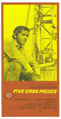 Five Easy Pieces Movie Poster Print in 11x17 size.