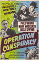 Operation Conspiracy Movie Poster Print showcasing thrilling espionage theme.