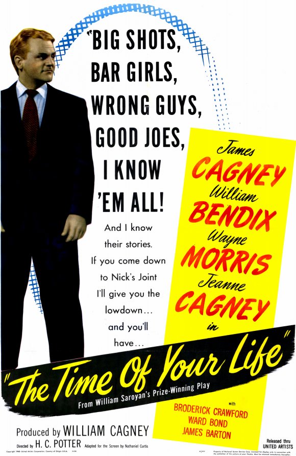 Time of Your Life Movie Poster Print showcasing classic cinema art.