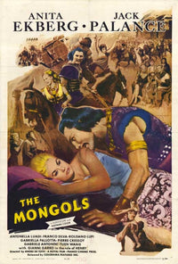 The Mongols movie poster print showcasing the epic tale of the Mongolian Empire.