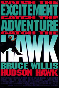 Hudson Hawk Movie Poster Print featuring Bruce Willis