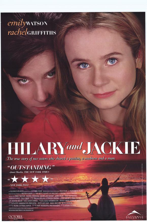 Hilary and Jackie Movie Poster Print showcasing iconic imagery.