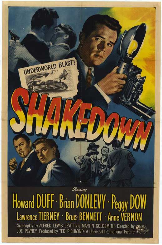 Shakedown Movie Poster Print showcasing iconic film artwork.