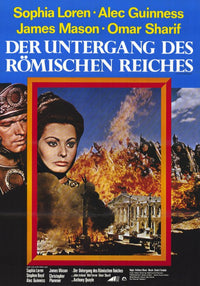 The Fall of the Roman Empire movie poster print