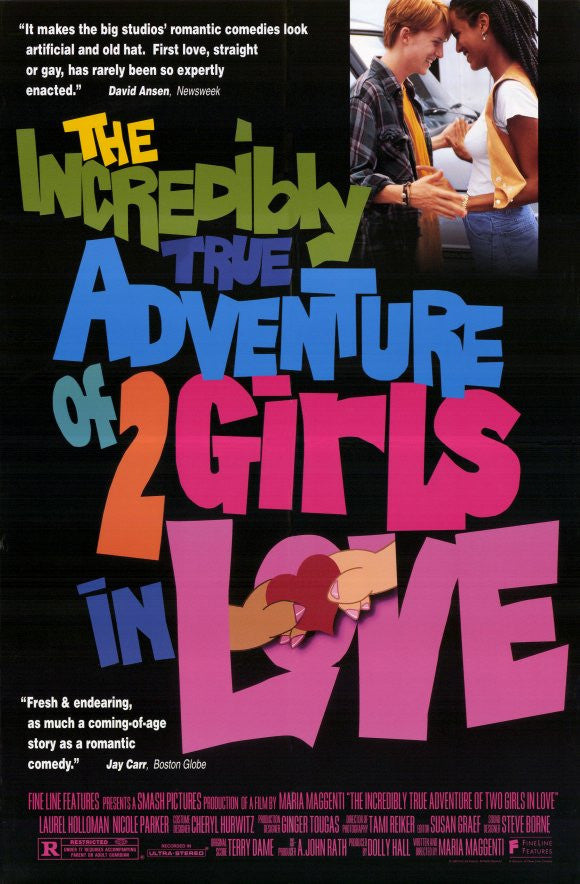 The Incredibly True Adventure of 2 Girls in Love Movie Poster Print (11x17)