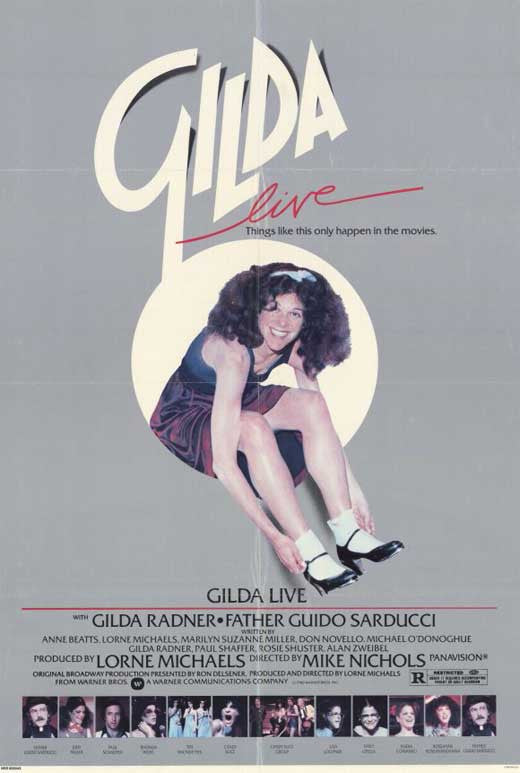 Gilda Live Movie Poster Print - 11x17 | Posterazzi
