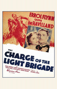 The Charge of the Light Brigade movie poster print showcasing historical drama.