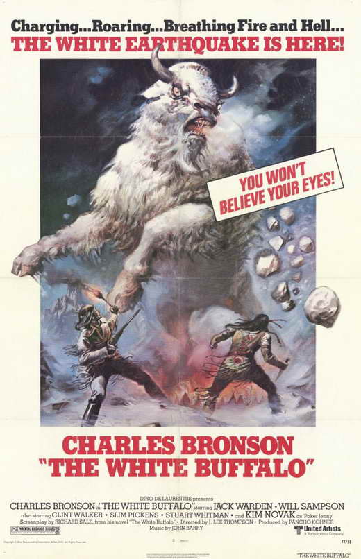 The White Buffalo Movie Poster Print showcasing cinematic art