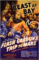 Flash Gordon's Trip to Mars Movie Poster Print showcasing sci-fi adventure.