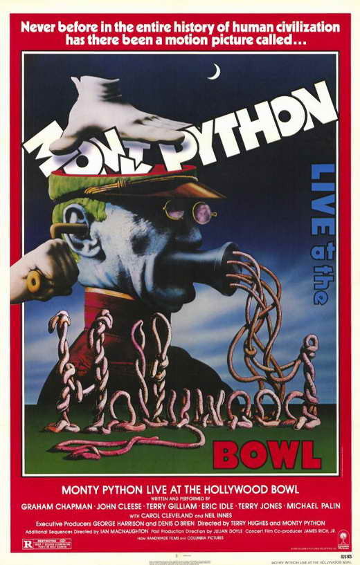 Monty Python Live at Hollywood Bowl Movie Poster Print 11x17