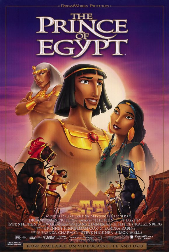 Prince of Egypt Movie Poster Print (11x17) | Posterazzi
