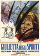 Juliet of the Spirits movie poster print featuring vibrant colors and captivating imagery.