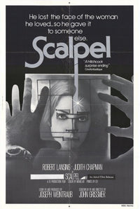 Scalpel Movie Poster showcasing dramatic visuals for film enthusiasts.