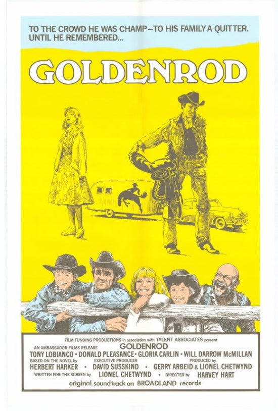 Goldenrod Movie Poster Print showcasing vibrant artwork.