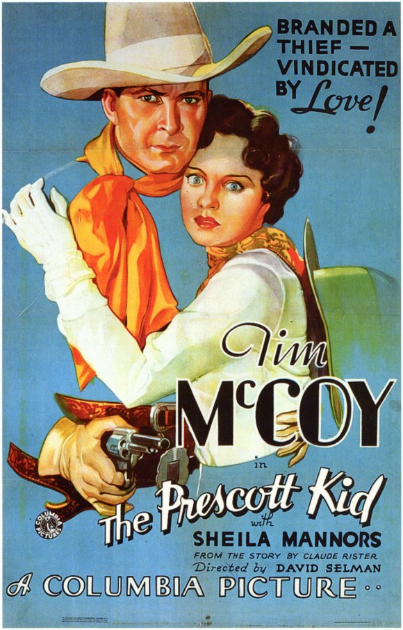 The Prescott Kid Movie Poster Print showcasing classic film art.