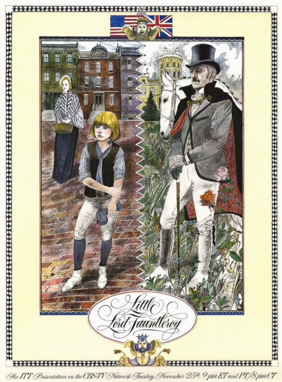 Little Lord Fauntleroy Movie Poster Print showcasing classic cinema charm.