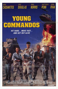 Young Commandos Movie Poster Print showcasing classic film art.