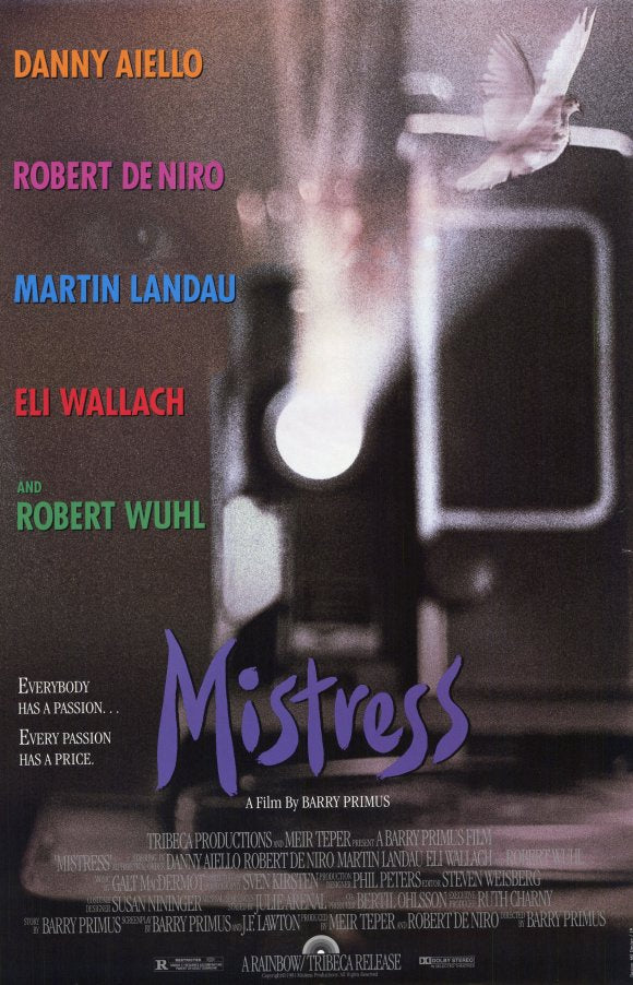 Mistress Movie Poster Print showcasing captivating film artwork.