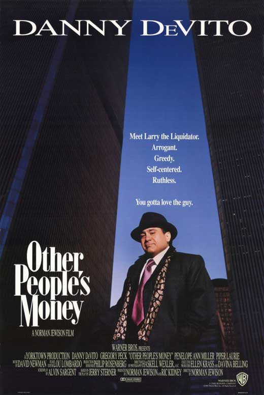Other People's Money Movie Poster Print (11x17) | Posterazzi
