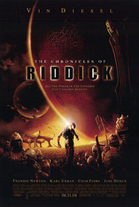 The Chronicles of Riddick Movie Poster Print 11x17