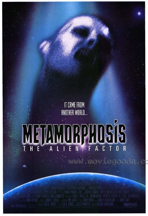 Metamorphosis: The Alien Factor Movie Poster Print featuring vibrant colors and detailed imagery.