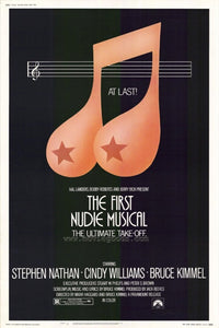 The First Nudie Musical Movie Poster Print showcasing vibrant colors and iconic imagery.