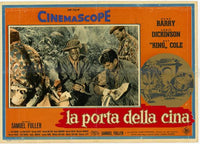 China Gate Movie Poster Print showcasing vibrant visuals.
