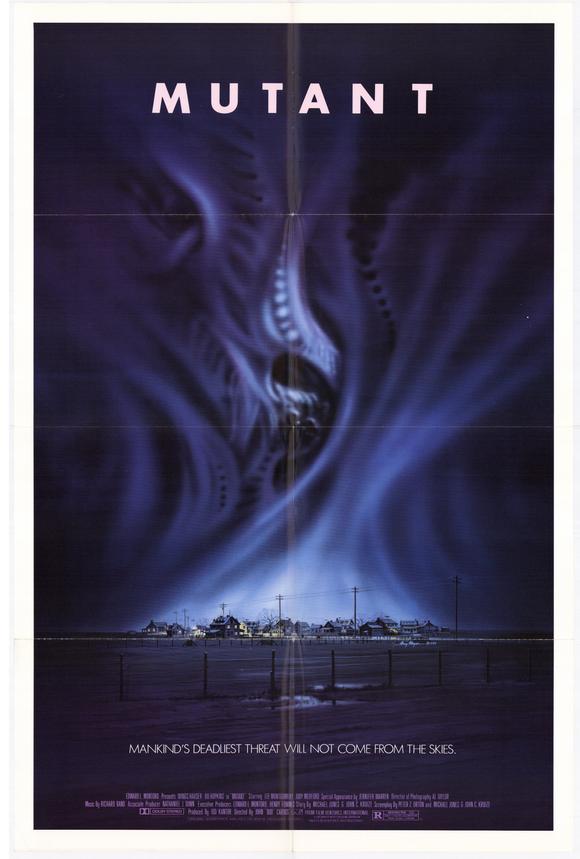 Mutant Movie Poster Print showcasing vibrant cinematic artwork.