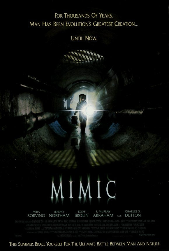 Mimic Movie Poster Print featuring eerie artwork for horror fans