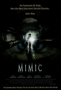 Mimic Movie Poster Print featuring eerie artwork for horror fans