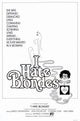 I Hate Blondes Movie Poster Print showcasing classic cinema artwork.