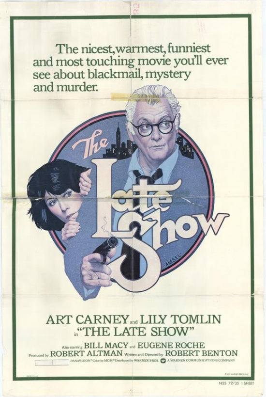 The Late Show Movie Poster Print showcasing vibrant colors and quality design.