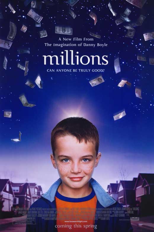 Millions Movie Poster Print showcasing vibrant visuals and imaginative storytelling.