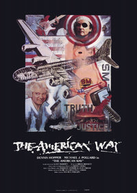 The American Way Movie Poster Print showcasing vibrant imagery and bold colors.