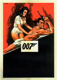 Thunderball Movie Poster Print featuring James Bond