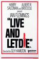 Live and Let Die Movie Poster Print featuring iconic movie imagery.
