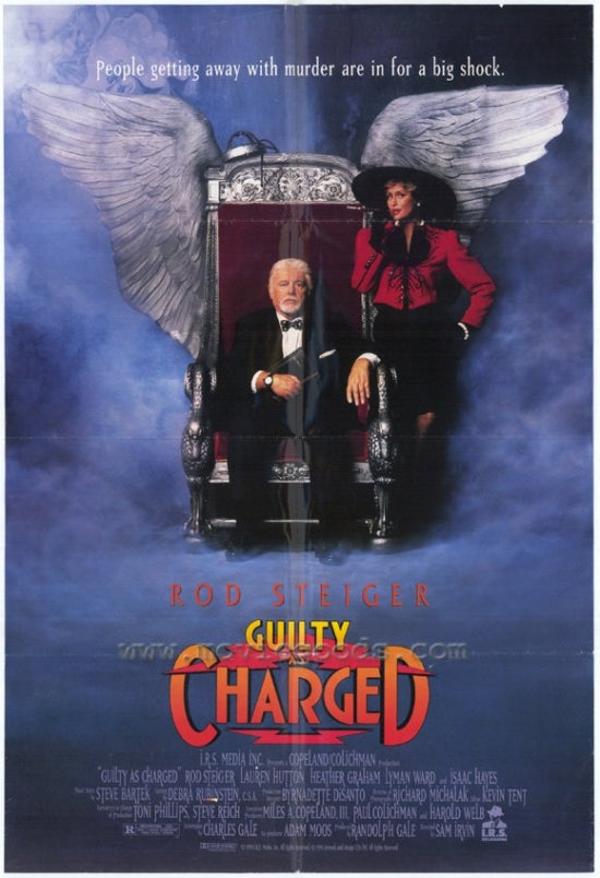 Guilty as Charged Movie Poster Print showcasing cinematic artwork.