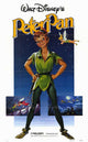 Peter Pan Movie Poster Print featuring vibrant colors and whimsical design.