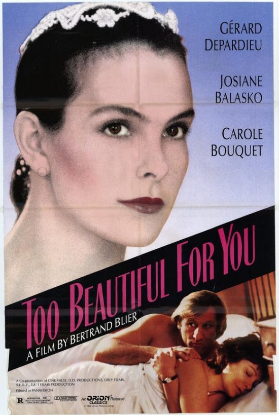 Too Beautiful for You Movie Poster Print featuring vibrant colors and striking imagery.