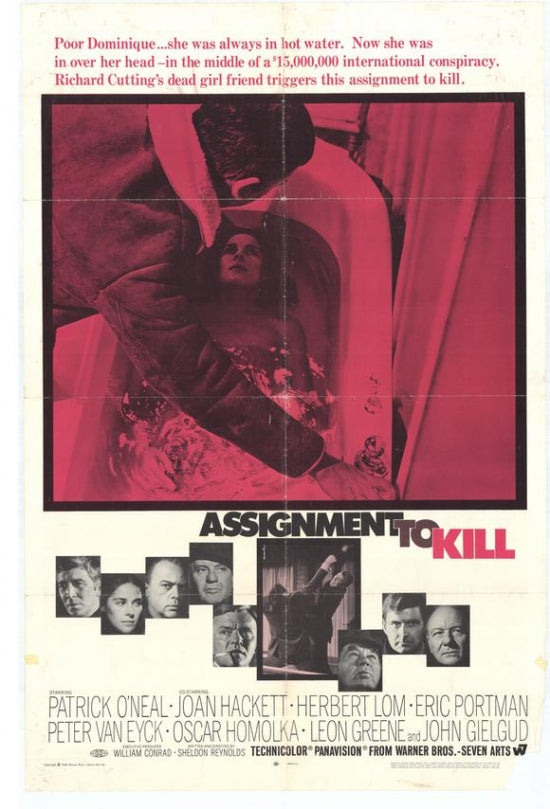 Assignment to Kill Movie Poster Print showcasing suspenseful cinematic art.
