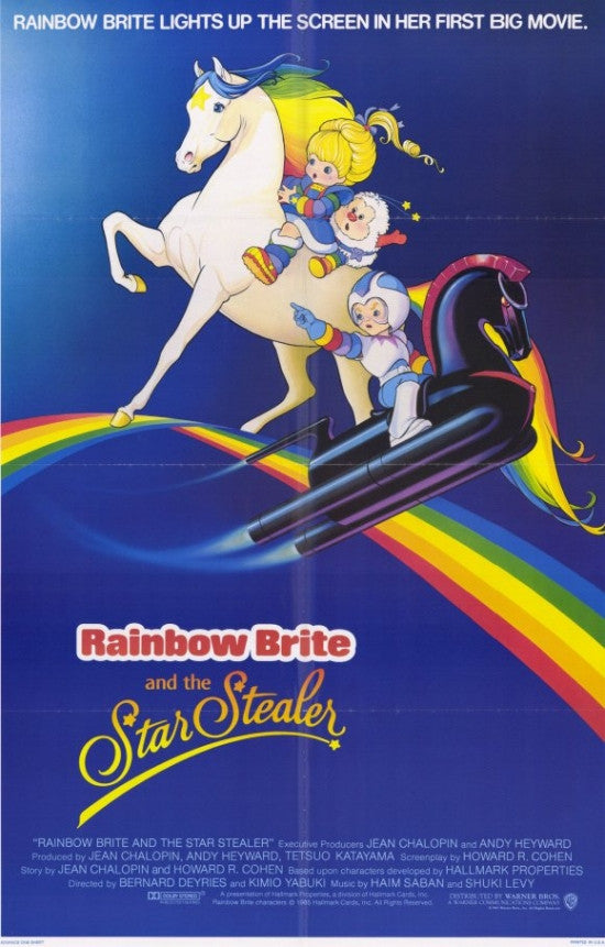 Rainbow Brite and the Star Stealer Movie Poster Print (11x17)