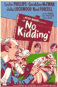No Kidding Movie Poster - Fun and Colorful Artwork