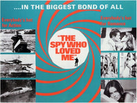 The Spy Who Loved Me Movie Poster Print featuring classic espionage artwork.