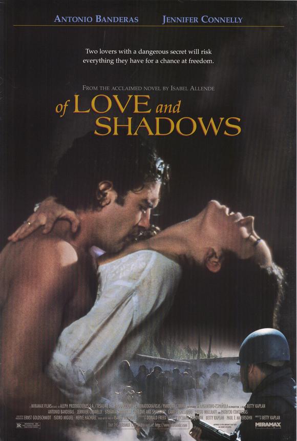 Of Love and Shadows Movie Poster Print showcasing romance and mystery.