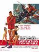 Thunderball Movie Poster Print featuring classic James Bond artwork.