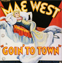 Goin' to Town Movie Poster Print showcasing vibrant colors and classic film design.