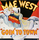 Goin' to Town Movie Poster Print showcasing vibrant colors and classic film design.