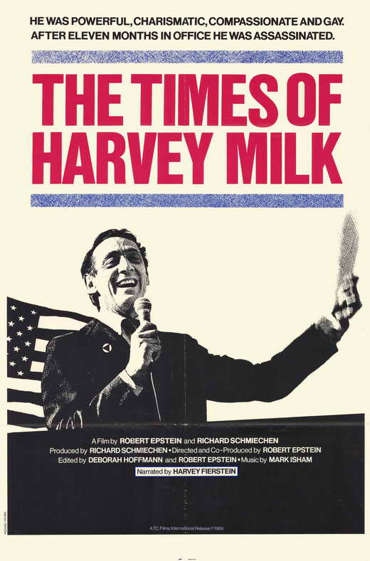 Times of Harvey Milk Movie Poster Print - 11x17